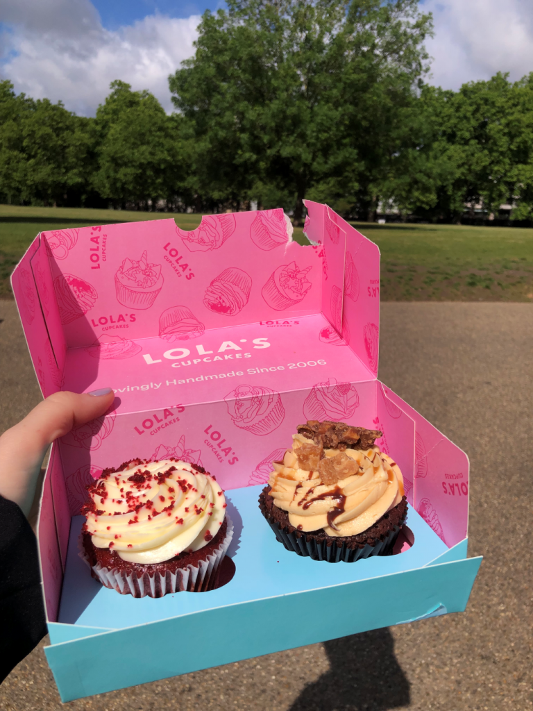 Lola's Cupcakes - Red Velvet, Salted Caramel
